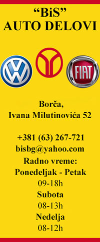 Auto-delovi BiS Beograd reklame