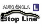 Logo auto škole Stop line