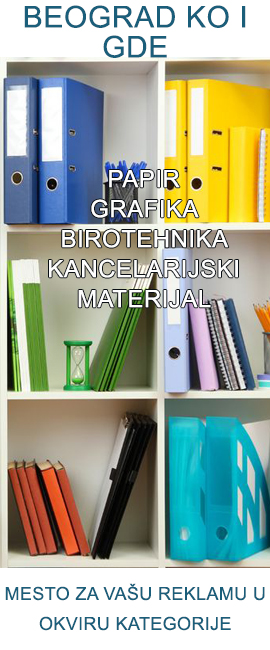 Trgovina na veliko, papir, grafika, birotehnika, kancelarijski materijal Beograd